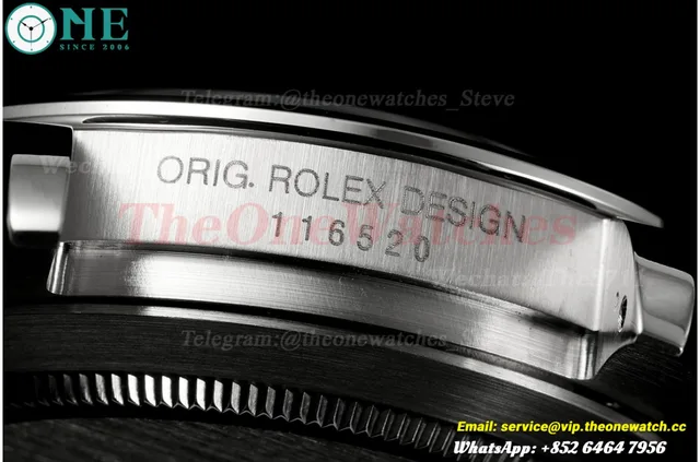Daytona 116520 40mm SS/SS Black Dial UFO UFO.F4130 (Free Sprung) — photo 31