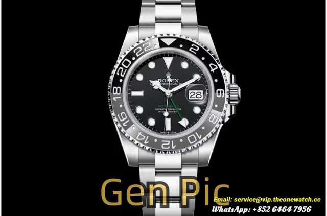 GMT Master II 126710 Bruce Wayne 40mm Oys SS/SS Black Dial VSF DD3285
