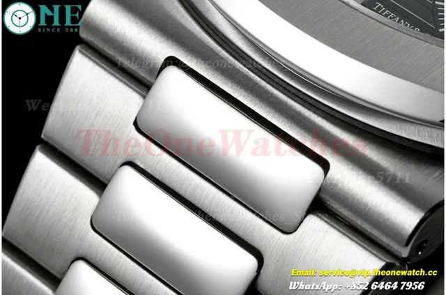 Nautilus 40mm 5712 Tiffany & Co. SS/SS Blue Dial PPF V3 A240  Super Clone — photo 6