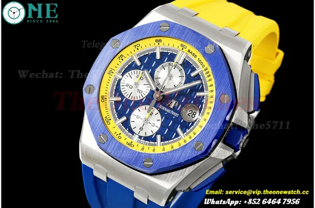 Royal Oak Offshore 26400SO 44mm SS/RU Blue Dial JF A3126
