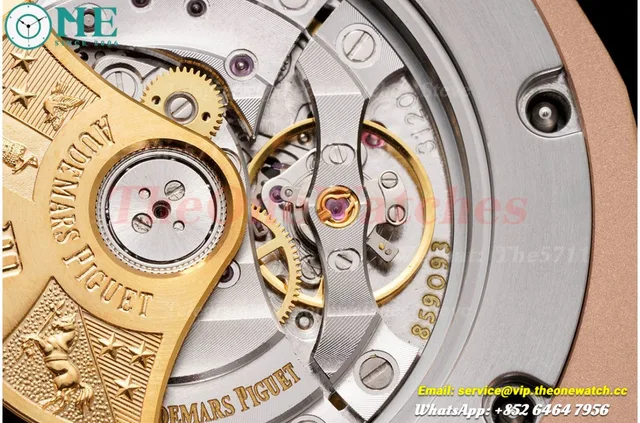 Royal Oak 15400 RG/RG Black/Stk APSF SA3120 Super Clone — photo 14