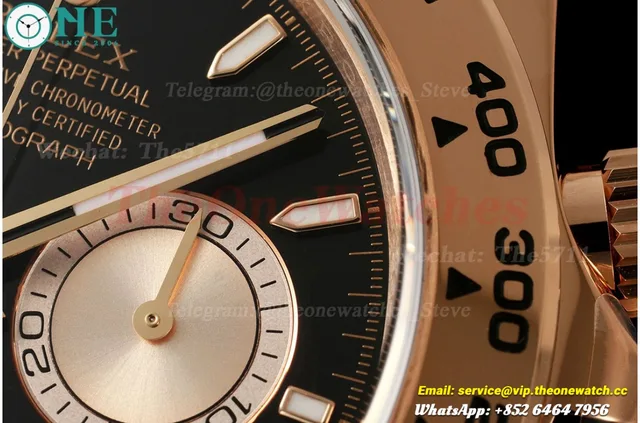 Daytona 126505 40mm RG/RG Black/Stk VSF V3 DD4131(Gain Weight) — photo 12