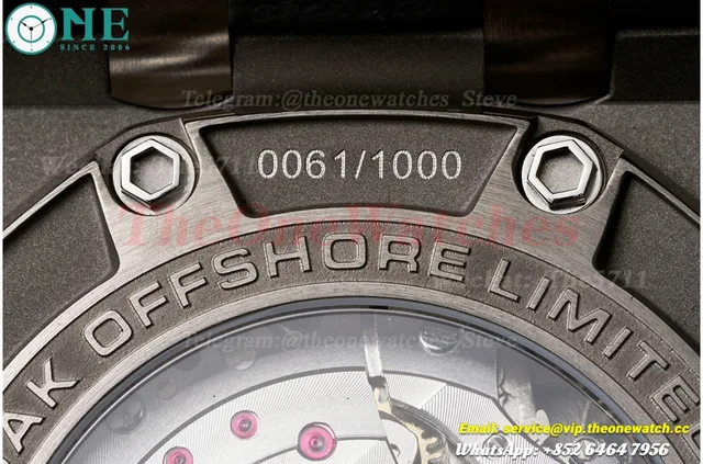 Royal Oak Offshore 44mm Michael Schumacher Ti/RU Grey/Black JJF A3126 — photo 15