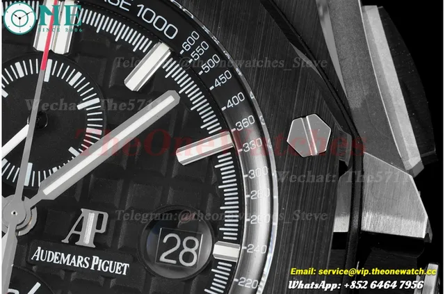 Royal Oak Offshore 26402 44mm Ceramic/RU Black/Black JJF A3126 — photo 3