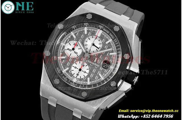 Royal Oak Offshore 44mm SS/RU Grey/White JJF A3126