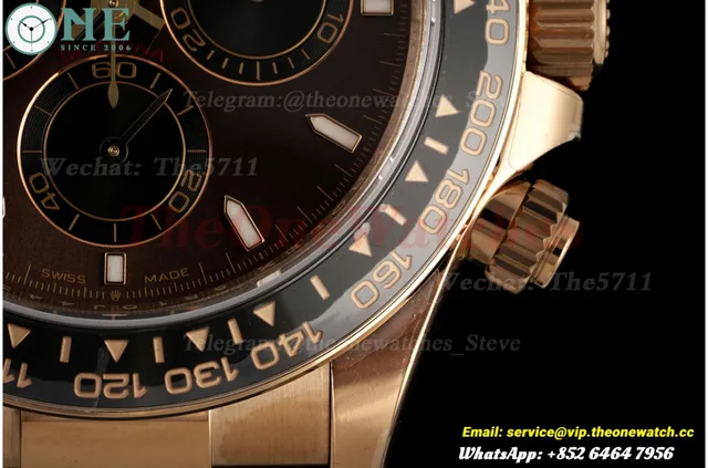 Daytona 126515 40mm RG/RU Brown/Stk VSF V2 DD4131(Gain Weight) — photo 8