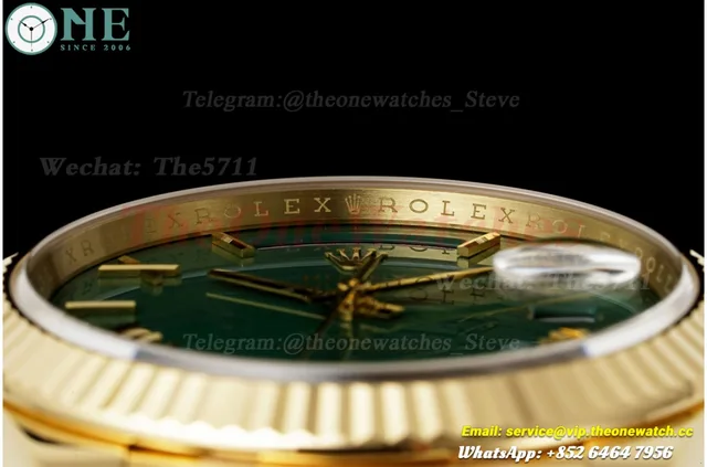 DayDate 228238 40mm YG/YG Green/Rmn VSF DD3255 Super Clone — photo 5