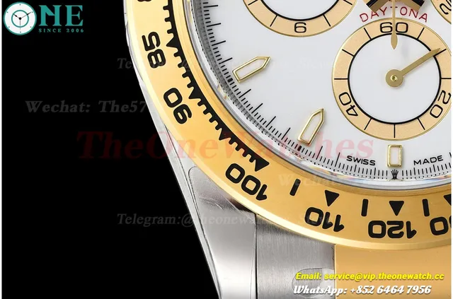Daytona 126503 40mm YG/SS White Dial VSF V3 DD4131(Gain Weight) — photo 7