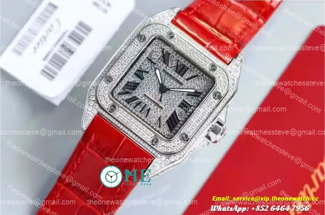 Cartier - Santos 100 42mm Dia SS/LE Dia/Rmn TWF 8215 — photo 6