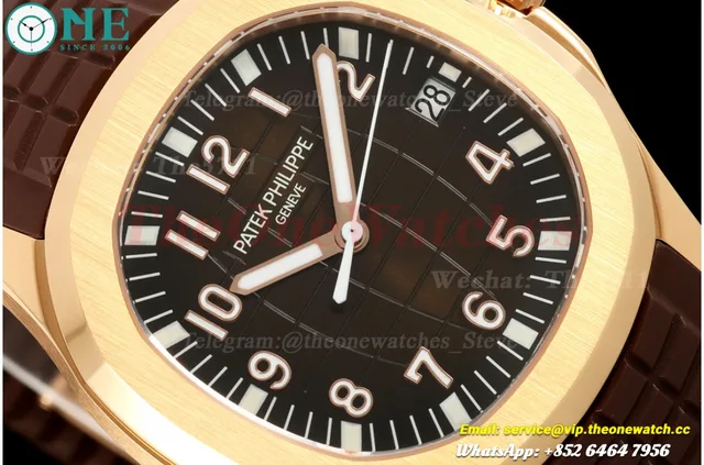 Aquanaut 5167 40mm RG/RU Brown Dial BBF DD324 Super Clone — photo 3