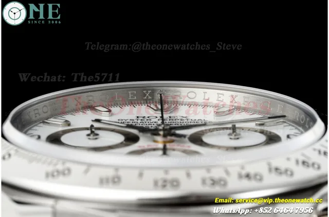 Daytona 116520 40mm SS/SS White Dial VSF DD4130 — photo 13