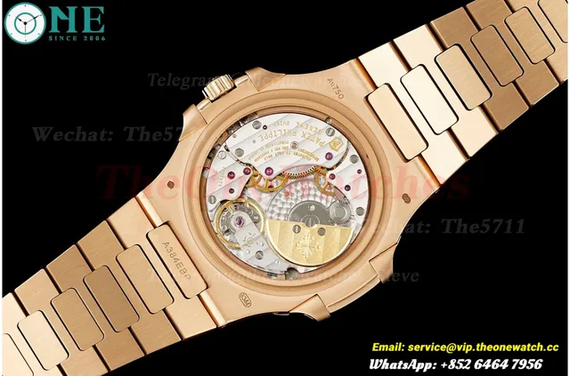 Nautilus 40mm 5712 RG/RG Brown/Stk PPF V3 A240 Super Clone — photo 10