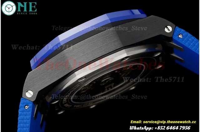 Royal Oak Offshore 26405CE 44mm Black Cer/RU Dark Blue Dial APJF A7750 Mod — photo 11