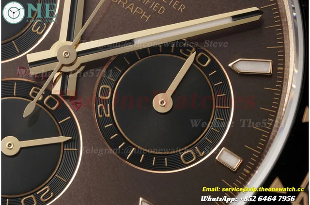 Daytona 126515 40mm RG/RU Brown/Stk VSF V2 DD4131(Gain Weight) — photo 11
