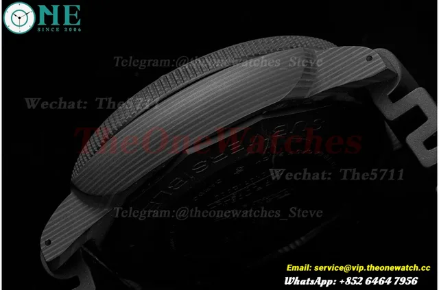 PAM1039 Submersible Luna Rossa GMT 47mm Carbon/RU VSF P9010 Super Clone — photo 10