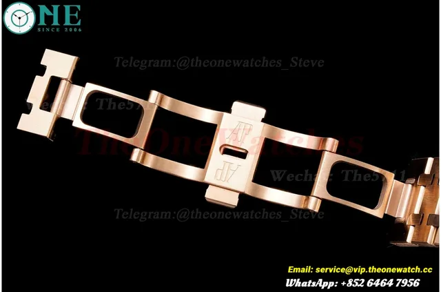 Royal Oak 15400 RG/RG Black/Stk APSF SA3120 Super Clone — photo 30