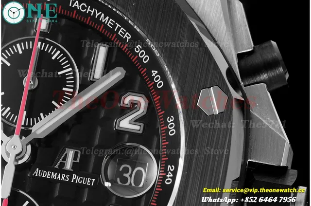 Royal Oak Offshore 42mm SS/LE Black/Black/Num JJF A3126 — photo 5