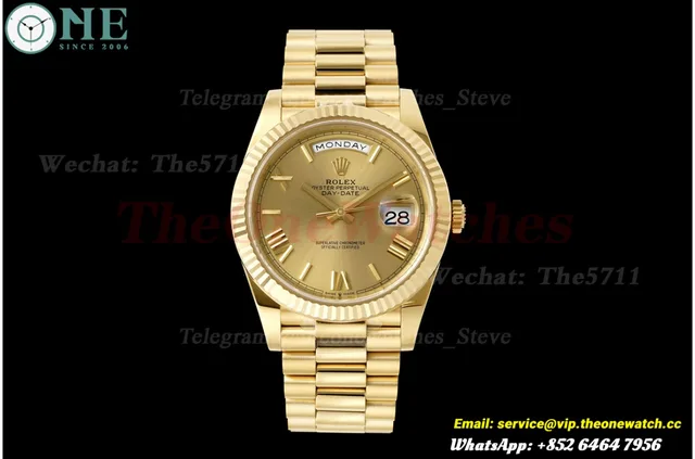 DayDate 228238 40mm YG/YG Gold/Rmn VSF DD3255 Super Clone — photo 4