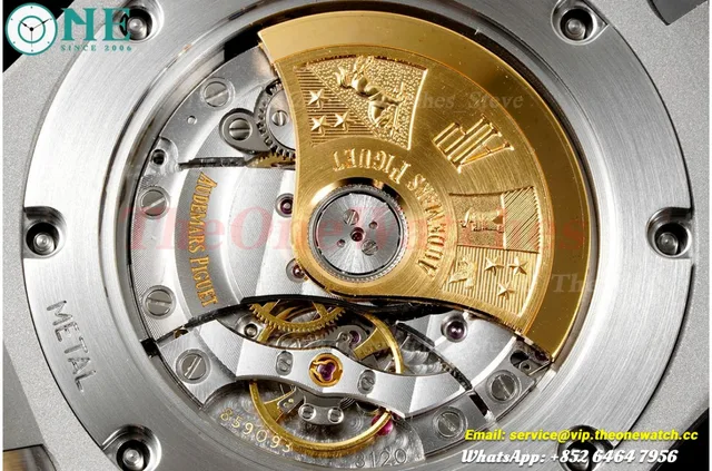 Royal Oak 15400 SS/SS Grey/Stk APSF SA3120 Super Clone — photo 9