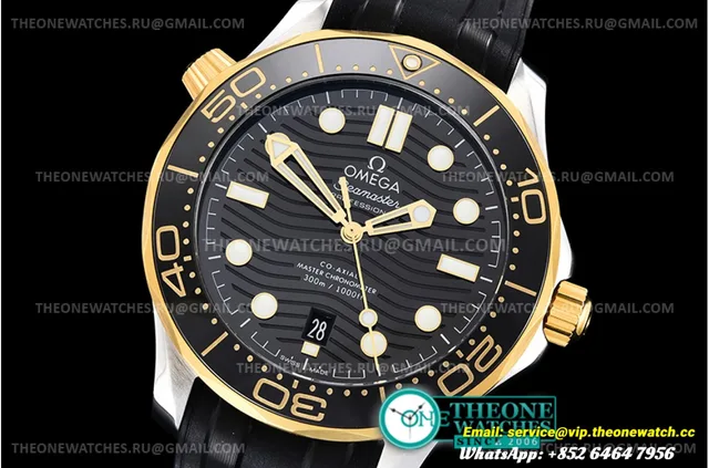 Omega - Seamaster 300m 2019 YG/SS/RU Black VSF Asia 8800