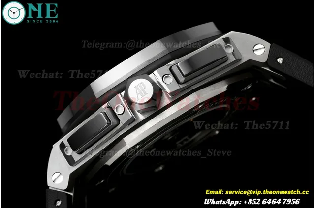Royal Oak Offshore 26400IO 44mm SS/RU Black Dial APJF A3126 — photo 9