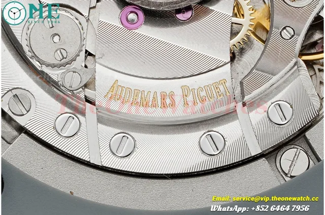 Royal Oak Offshore 26405CG 44mm Blue Cer/RU Green Dial APJF A7750 Mod — photo 19