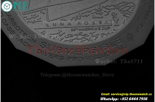 PAM1039 Submersible Luna Rossa GMT 47mm Carbon/RU VSF P9010 Super Clone — photo 21