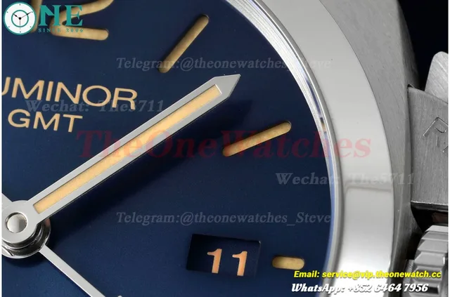 PAM1033 GMT 44MM SS/LE Blue VSF V2 P9011 — photo 6