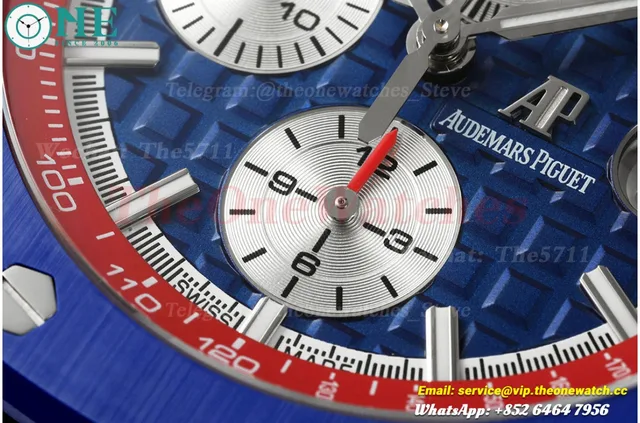 Royal Oak Offshore 26400SO 44mm SS/RU Blue Dial APJF A3126 — photo 5