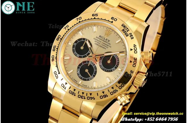 Daytona 126508 40mm YG/YG Gold/Blk VSF V3 DD4131(Gain Weight)