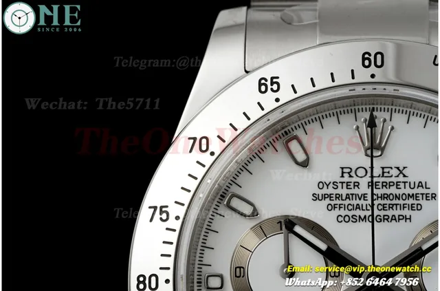 Daytona 116520 40mm SS/SS White Dial VSF DD4130 — photo 5