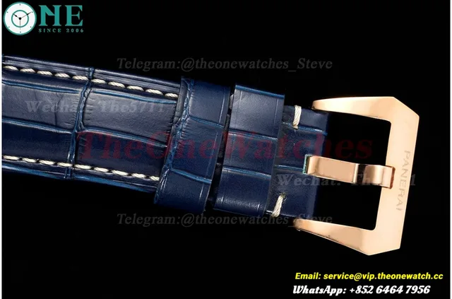 PAM1112 Lum. Marina 44mm RG/LE Blue VSF P9010 — photo 30