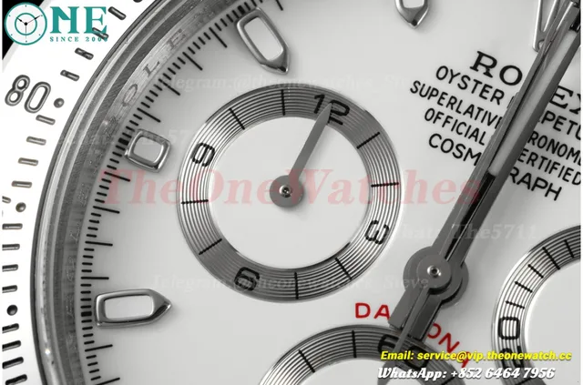 Daytona 116520 40mm SS/SS White Dial UFO UFO.F4130 (Free Sprung) — photo 9
