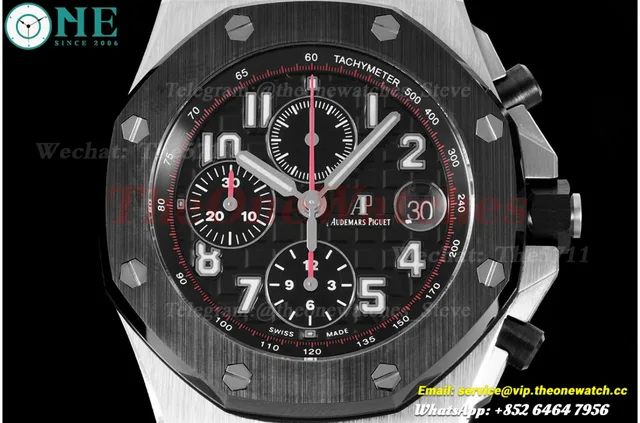 Royal Oak Offshore 42mm SS/LE Black/Black/Num JJF A3126 — photo 2