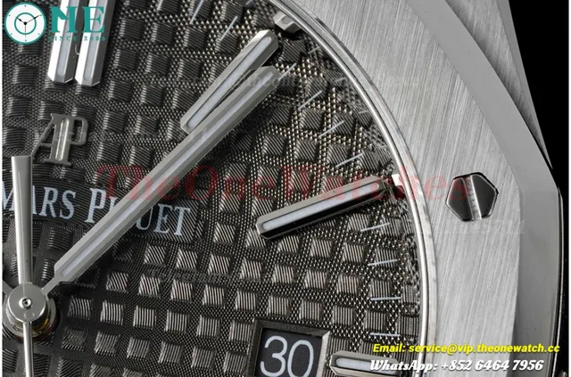 Royal Oak 15400 SS/SS Grey/Stk APSF SA3120 Super Clone — photo 5