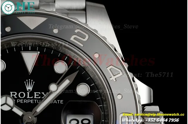 GMT Master II 126710 Batgirl 40mm Jub SS/SS Black Dial VSF DD3285 — photo 6