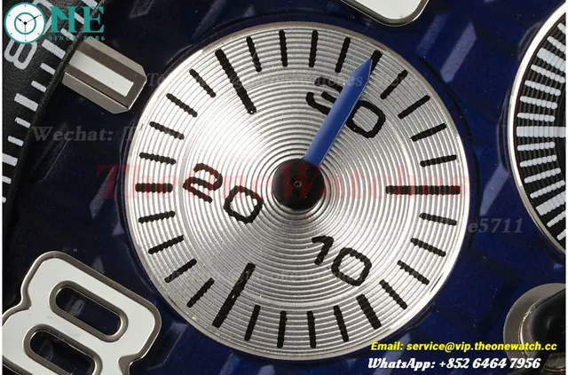 Royal Oak Offshore 26405CE 44mm Black Cer/RU Dark Blue Dial APJF A7750 Mod — photo 6