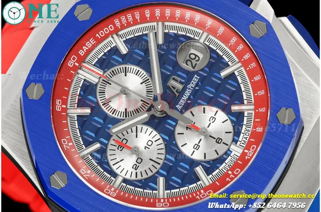 Royal Oak Offshore 26400SO 44mm SS/RU Blue Dial APJF A3126 — photo 3