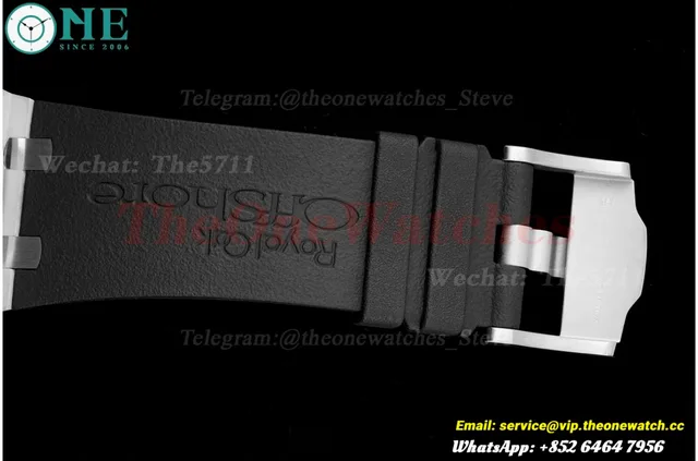 Royal Oak Offshore 26400IO 44mm SS/RU Black/White JJF A3126 — photo 23