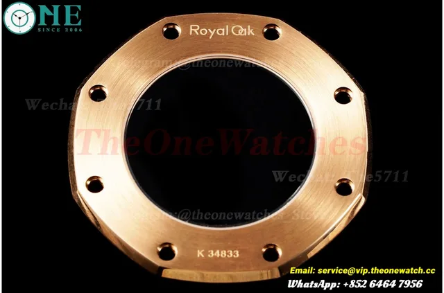 Royal Oak 15400 Frosted 41mm RG/RG White IPF SA3120 Super Clone — photo 19