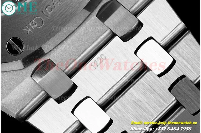 Royal Oak 15400 SS/SS Grey/Stk APSF SA3120 Super Clone — photo 18