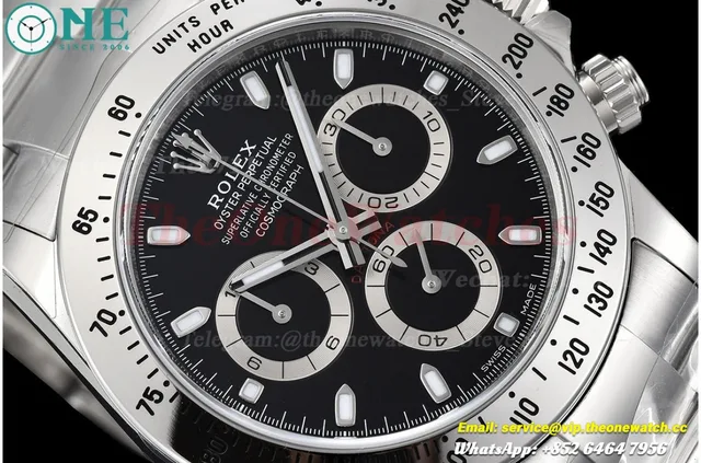 Daytona 116520 40mm SS/SS Black Dial VSF DD4130 — photo 3