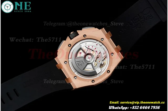 Royal Oak Offshore 44mm RG/RU Black/Black JJF A3126 — photo 9