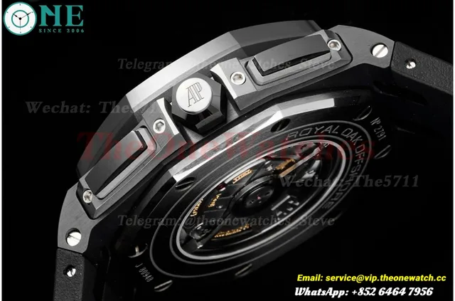 Royal Oak Offshore 26402 44mm Ceramic/RU Black/Black JJF A3126 — photo 6