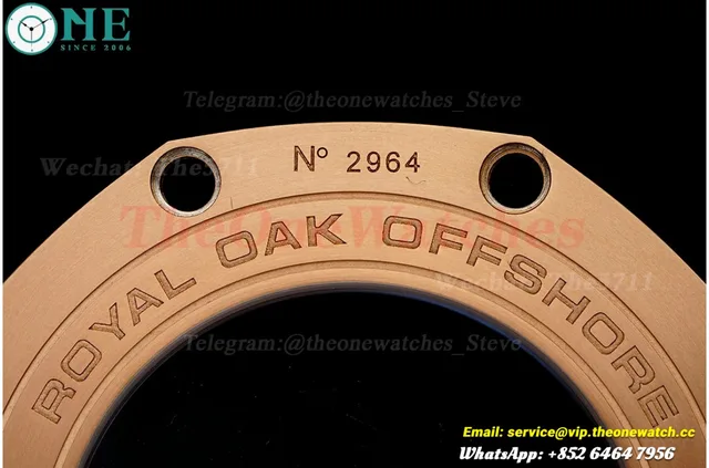 Royal Oak Offshore 26405NR 44mm Black Cer/RU Grey Dial APJF A7750 Mod — photo 23