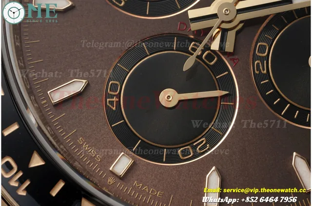 Daytona 126515 40mm RG/RU Brown/Stk VSF V2 DD4131(Gain Weight) — photo 10