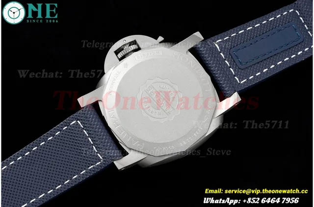 PAM1117 Lum. Marina Auto 44mm TI/NY Blue VSF P9010 — photo 12