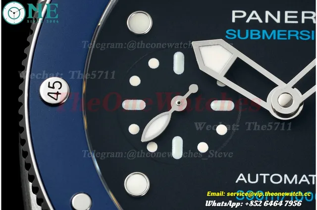 Submersible PAM1209 Azzurro SS/RU 42MM Blue VSF OP.XXXIV — photo 5