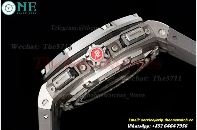 Royal Oak Offshore 44mm Michael Schumacher Ti/RU Grey/Black JJF A3126 — photo 5