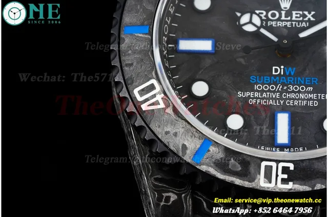 Submariner DIW 40MM Carbon/NY Black/Blue VSF VS3135 — photo 7
